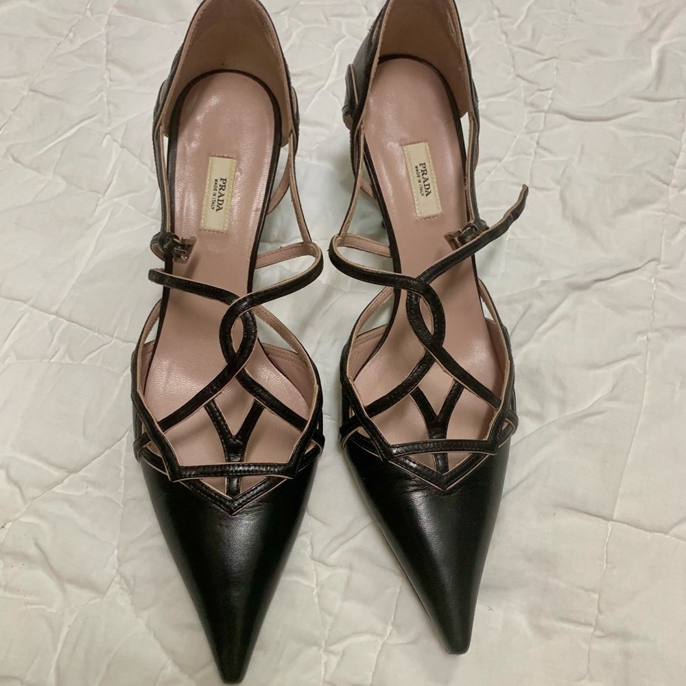 Prada kitten heels